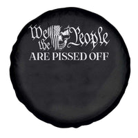 American Patriotic Spare Tire Cover We the People Are Pissed Off