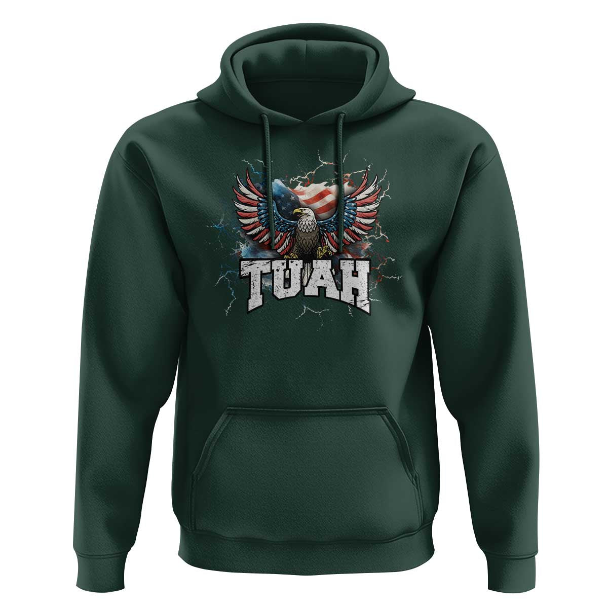 Hawk Tuah Cool America Ealge Hoodie - Wonder Print Shop