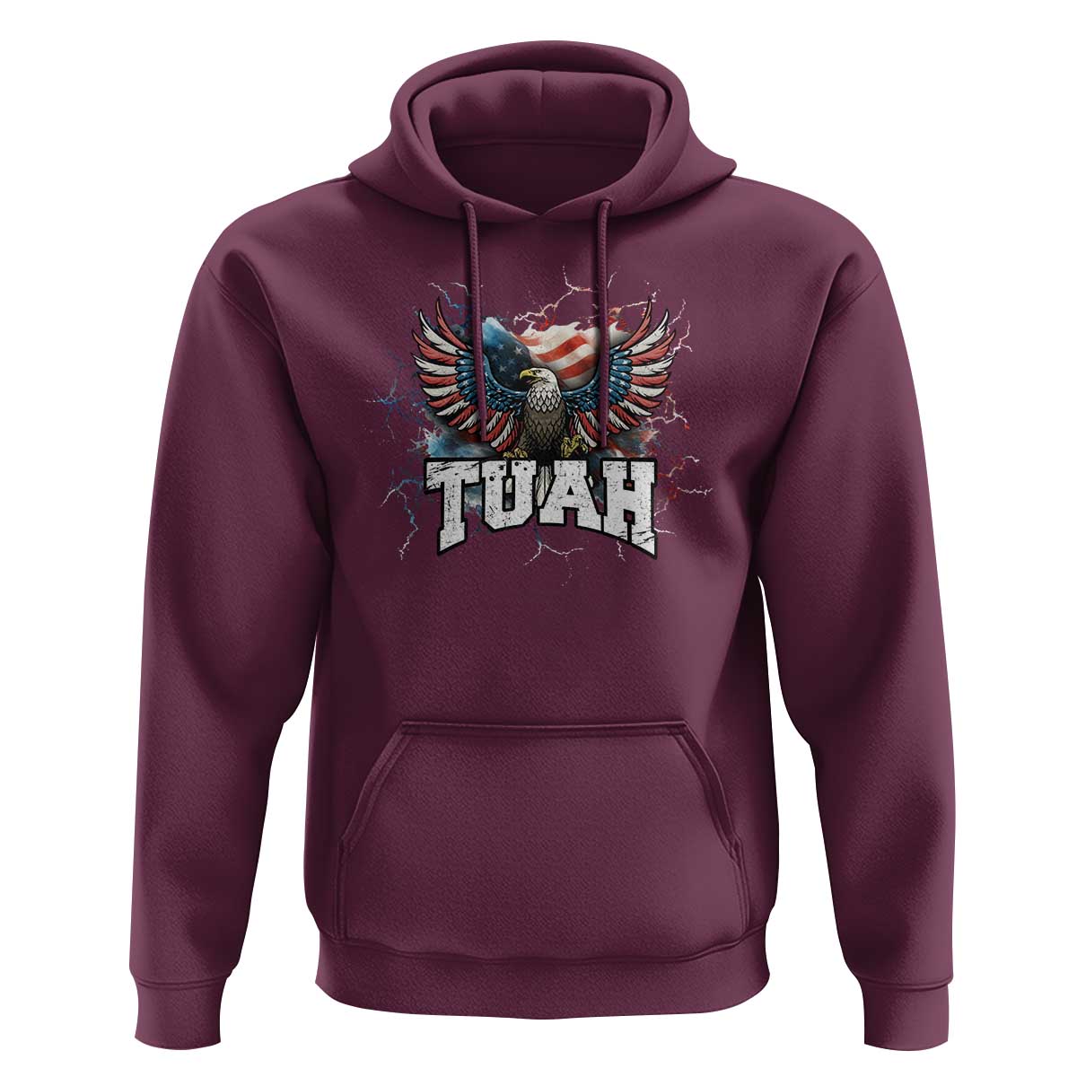 Hawk Tuah Cool America Ealge Hoodie - Wonder Print Shop