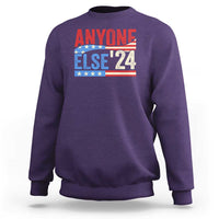 Funny Political Election Sweatshirt Anyone Else 2024 American USA - Wonder Print Shop