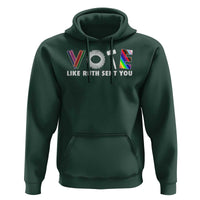 Vote Like Ruth Sent You Funny Feminist Lgbt Pride Hoodie - Wonder Print Shop