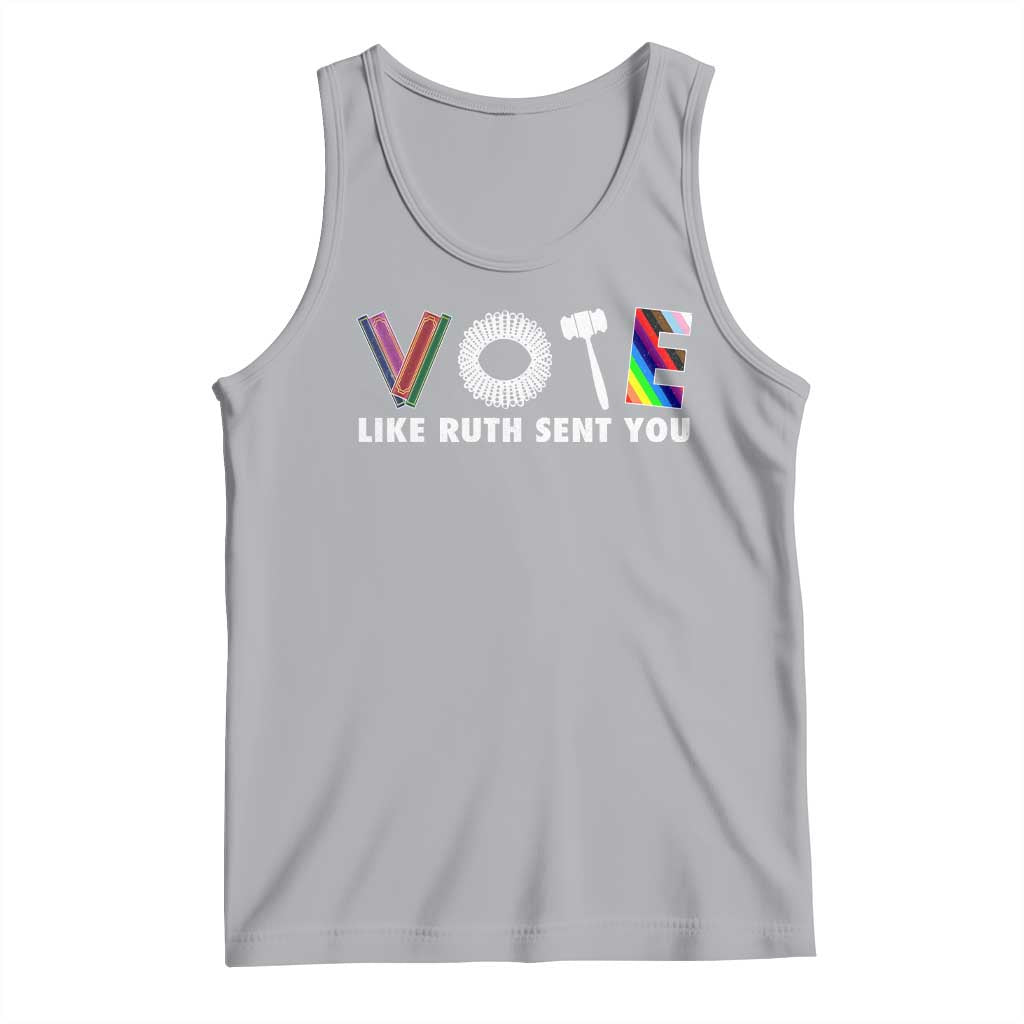 Vote Like Ruth Sent You Funny Feminist Lgbt Pride Tank Top