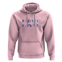 Love Yourself First Suicide Prevention Hoodie - Wonder Print Shop