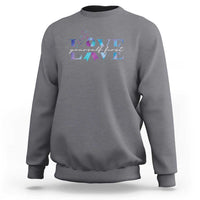 Love Yourself First Suicide Prevention Sweatshirt - Wonder Print Shop