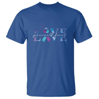 Love Yourself First Suicide Prevention T Shirt - Wonder Print Shop