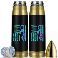 Suicide Prevention Bullet Tumbler Choose Life American Flag
