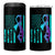 Suicide Prevention 4 in 1 Can Cooler Tumbler Choose Life American Flag