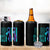 Suicide Prevention 4 in 1 Can Cooler Tumbler Choose Life American Flag