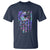 Suicide Prevention T Shirt Be Here Tomorrow Semicolon Sunflower American Flag - Wonder Print Shop