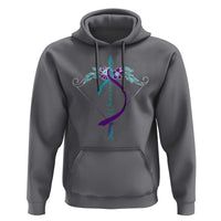 Suicide Prevention Arrow Warrior Hoodie - Wonder Print Shop