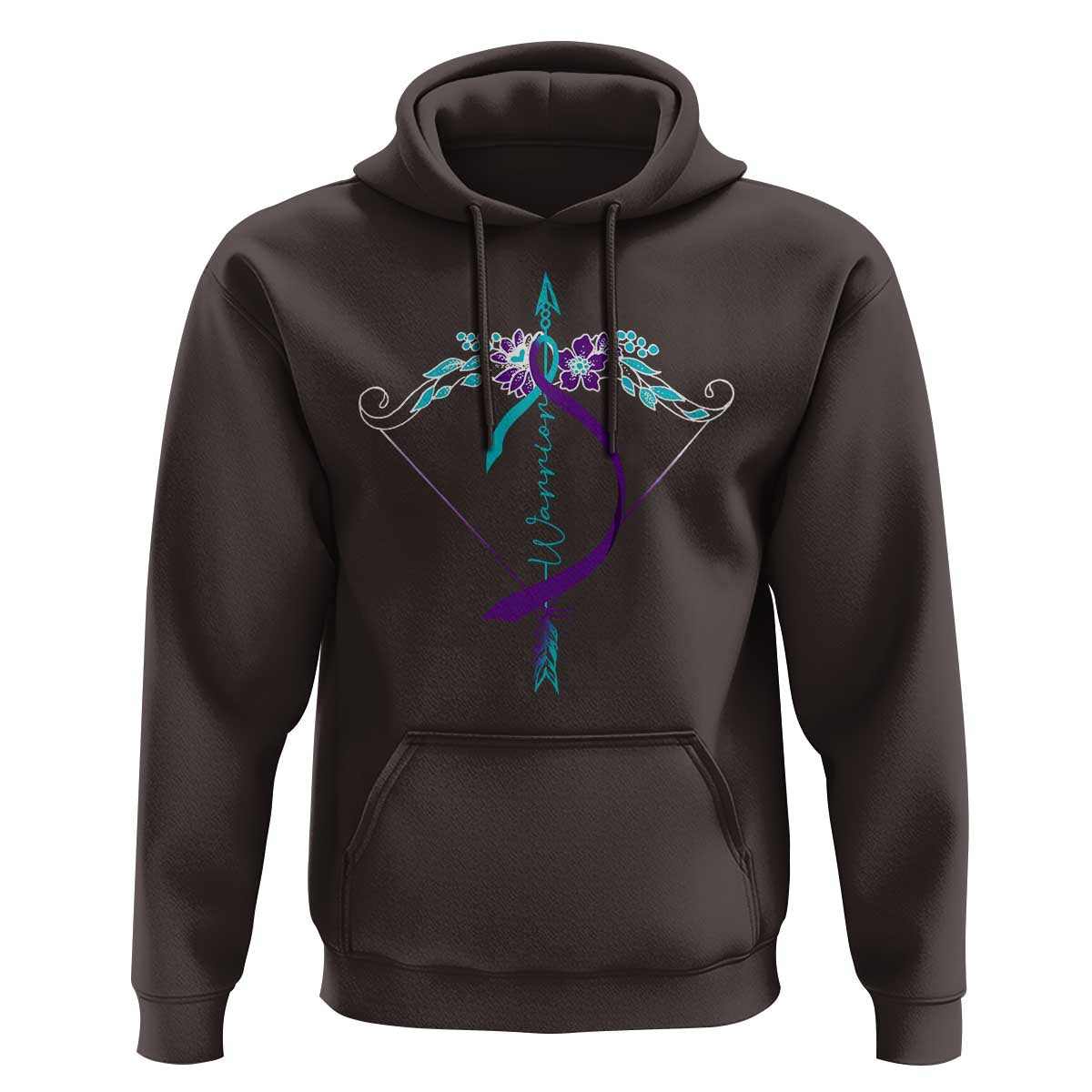Suicide Prevention Arrow Warrior Hoodie - Wonder Print Shop