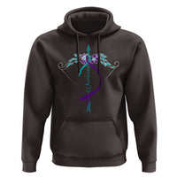 Suicide Prevention Arrow Warrior Hoodie - Wonder Print Shop