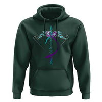 Suicide Prevention Arrow Warrior Hoodie - Wonder Print Shop