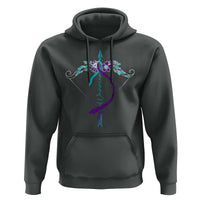 Suicide Prevention Arrow Warrior Hoodie - Wonder Print Shop