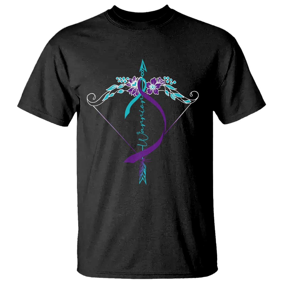 Suicide Prevention Arrow Warrior T Shirt - Wonder Print Shop