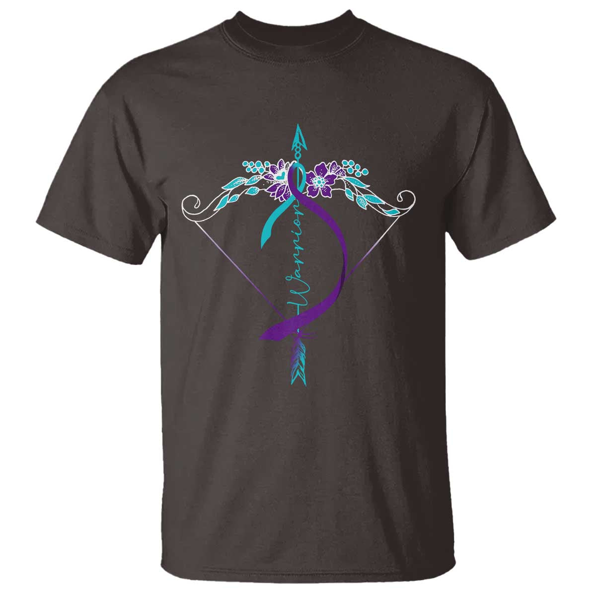 Suicide Prevention Arrow Warrior T Shirt - Wonder Print Shop