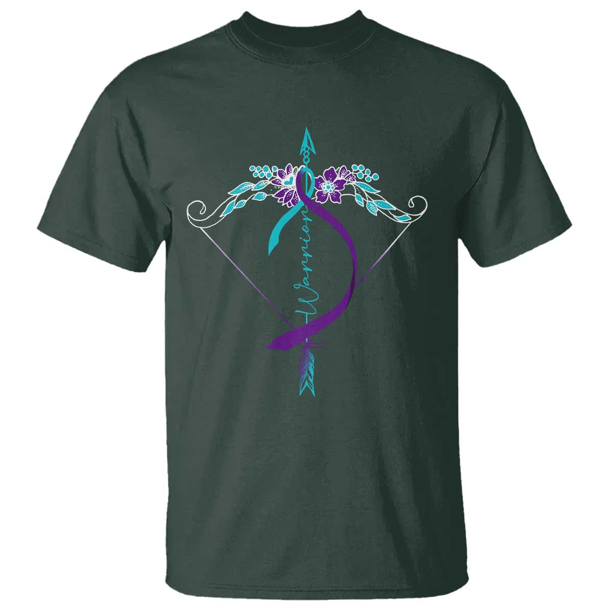 Suicide Prevention Arrow Warrior T Shirt - Wonder Print Shop