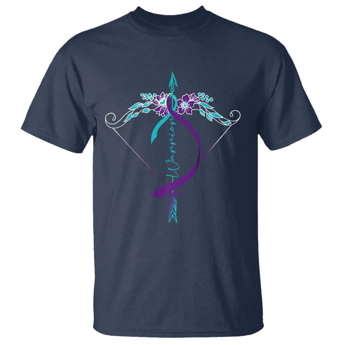 Suicide Prevention Arrow Warrior T Shirt - Wonder Print Shop