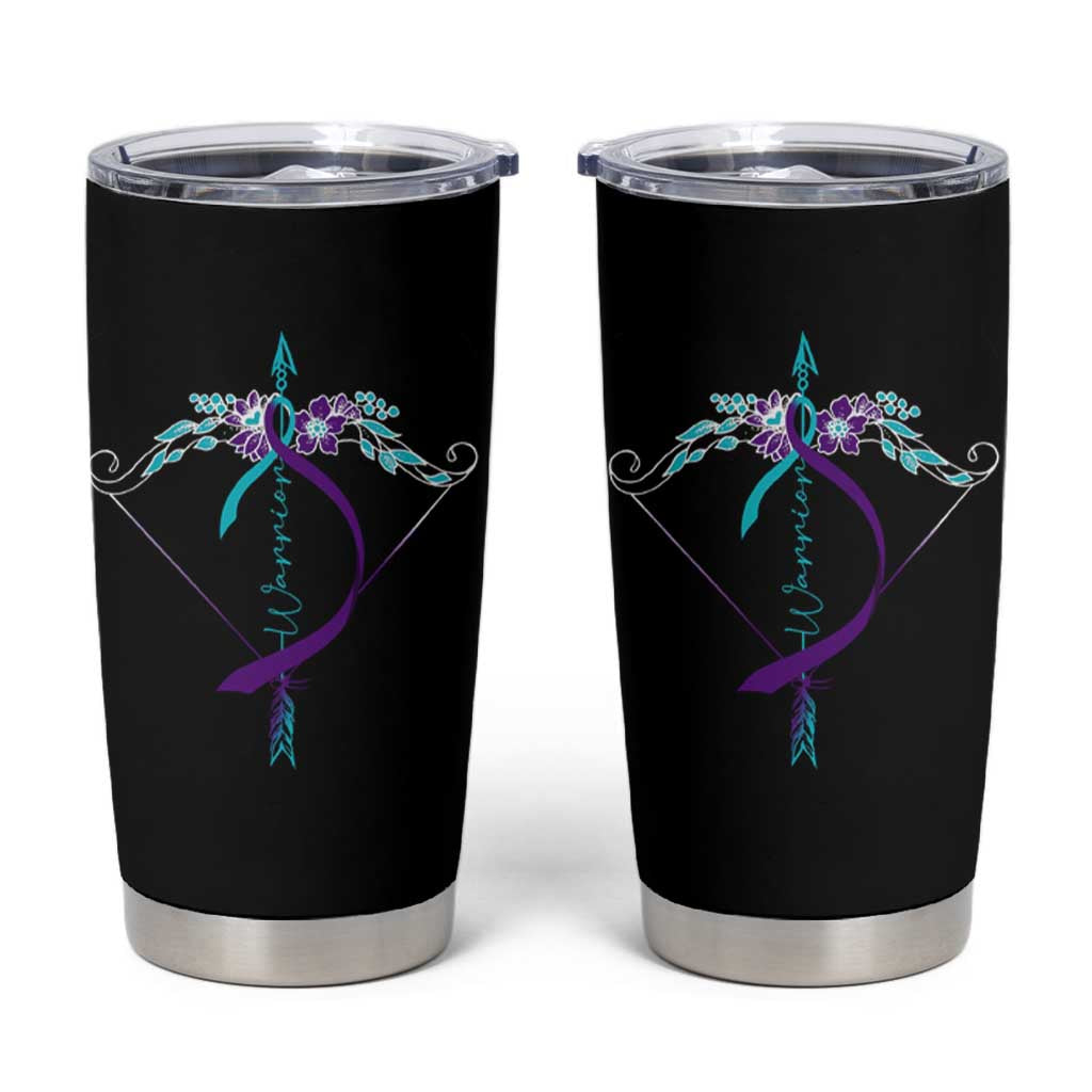 Suicide Prevention Arrow Warrior Tumbler Cup