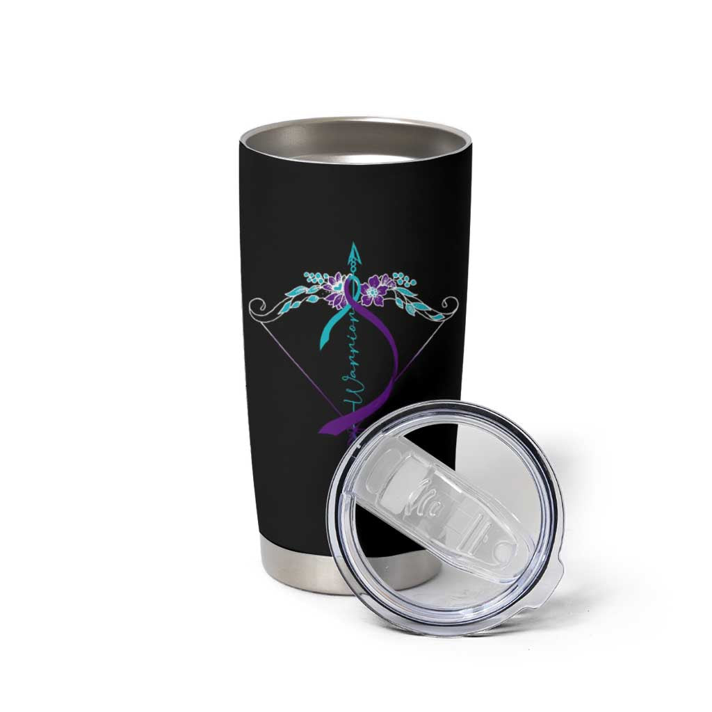 Suicide Prevention Arrow Warrior Tumbler Cup