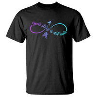 Suicide Prevention T Shirt Your Story Is Not Over Yet Arrow - Wonder Print Shop