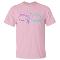Suicide Prevention T Shirt Your Story Is Not Over Yet Arrow - Wonder Print Shop