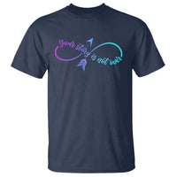 Suicide Prevention T Shirt Your Story Is Not Over Yet Arrow - Wonder Print Shop
