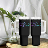 Suicide Prevention Tumbler With Handle Your Story Is Not Over Yet Arrow