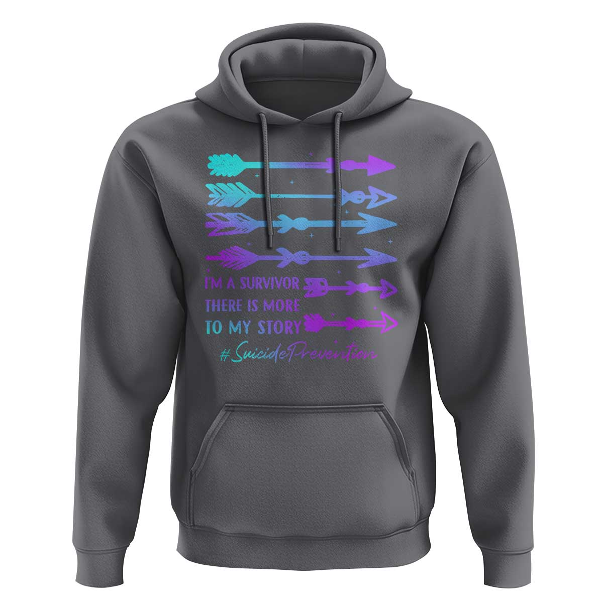 Suicide Prevention Hoodie I Am A Survivor There Is More To My Story - Wonder Print Shop