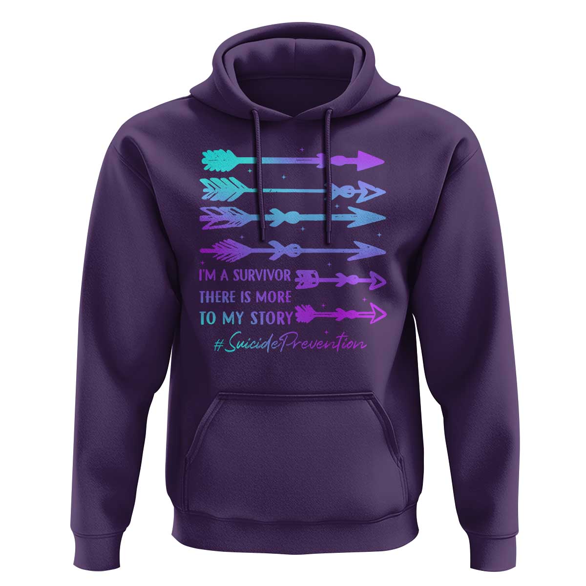 Suicide Prevention Hoodie I Am A Survivor There Is More To My Story - Wonder Print Shop