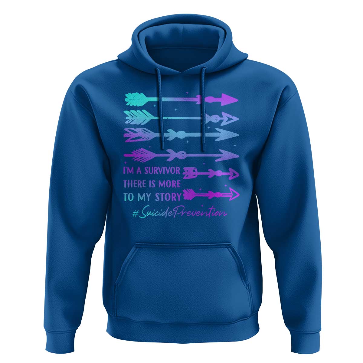Suicide Prevention Hoodie I Am A Survivor There Is More To My Story - Wonder Print Shop