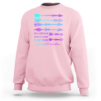 Suicide Prevention Sweatshirt I Am A Survivor There Is More To My Story - Wonder Print Shop