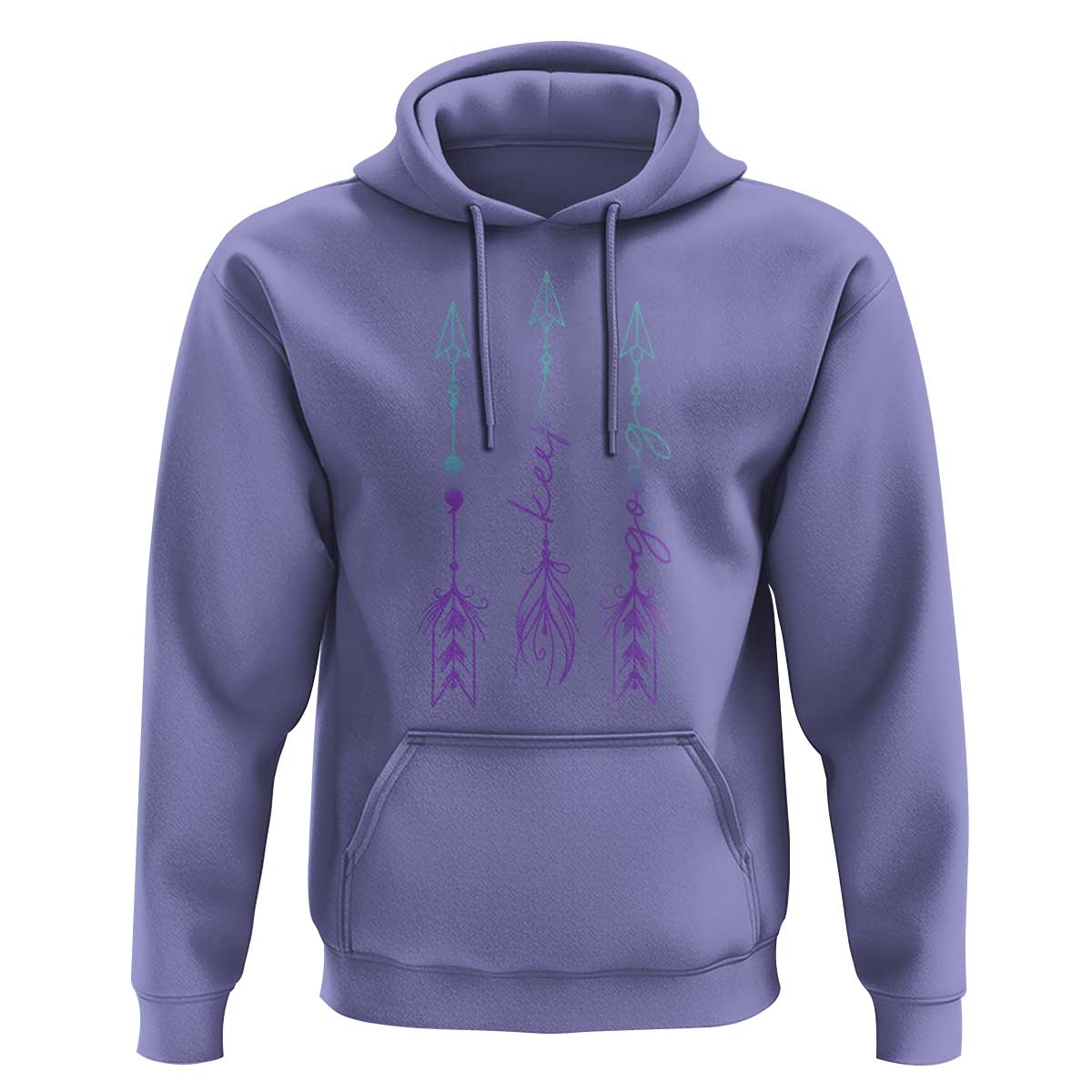 Suicide Prevention Arrow Semicolon Keep Going Hoodie - Wonder Print Shop