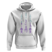 Suicide Prevention Arrow Semicolon Keep Going Hoodie - Wonder Print Shop