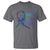 Suicide Prevention Roses Ribbon Never Give Up T Shirt - Wonder Print Shop