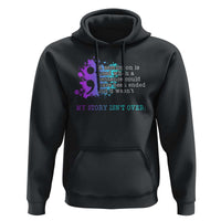Semicolon Suicide Prevention Hoodie My Story Is Not Over - Wonder Print Shop