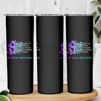 Semicolon Suicide Prevention Skinny Tumbler My Story Is Not Over