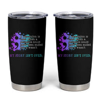 Semicolon Suicide Prevention Tumbler Cup My Story Is Not Over