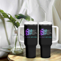 Semicolon Suicide Prevention Tumbler With Handle My Story Is Not Over