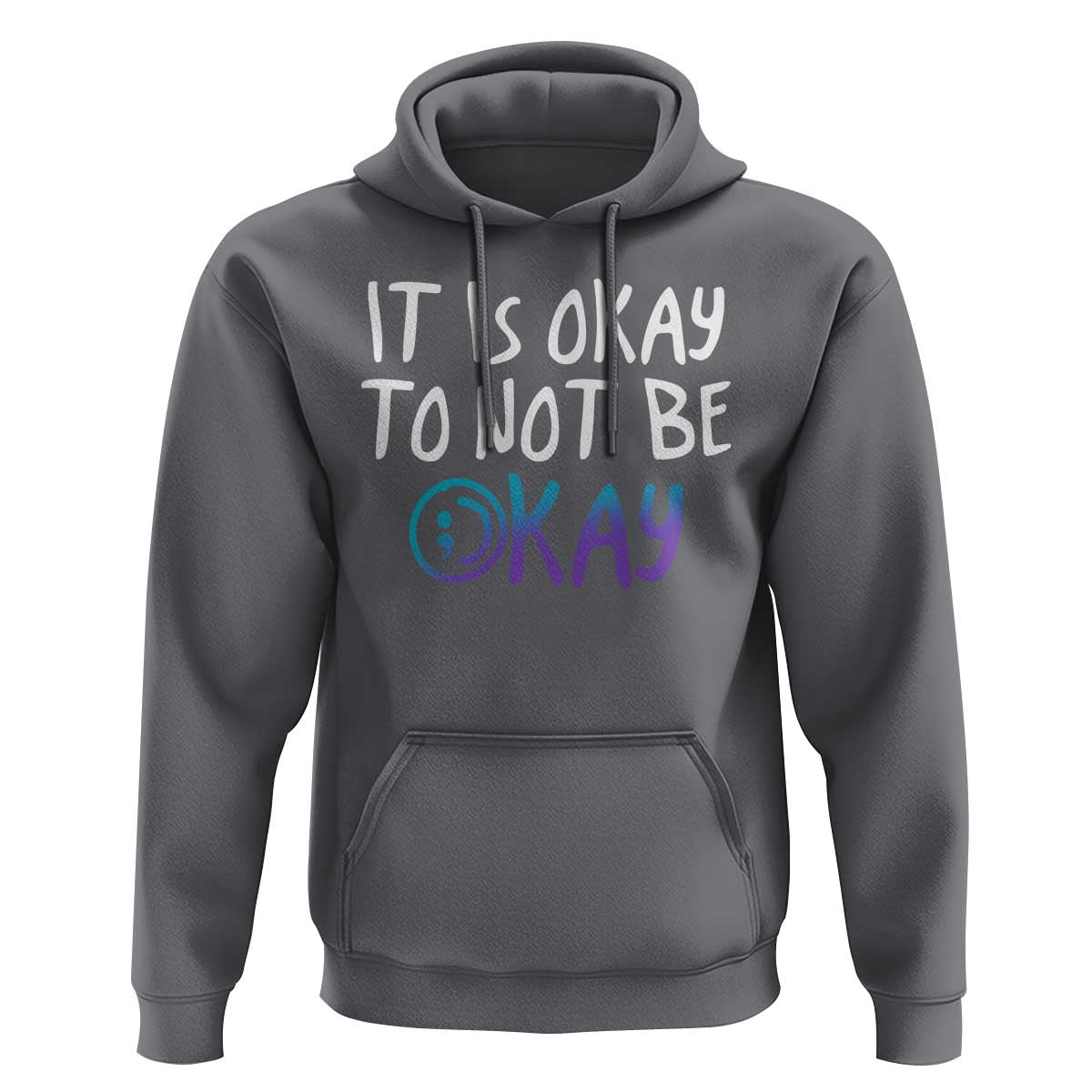Suicide Prevention It's Okay To Not Be Okay Hoodie - Wonder Print Shop