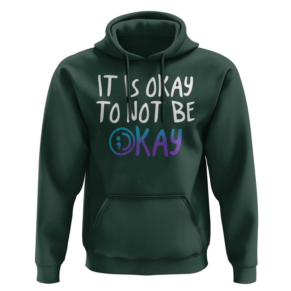 Suicide Prevention It's Okay To Not Be Okay Hoodie - Wonder Print Shop