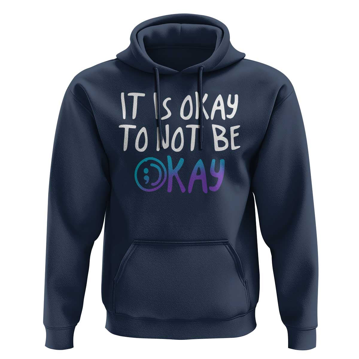 Suicide Prevention It's Okay To Not Be Okay Hoodie - Wonder Print Shop