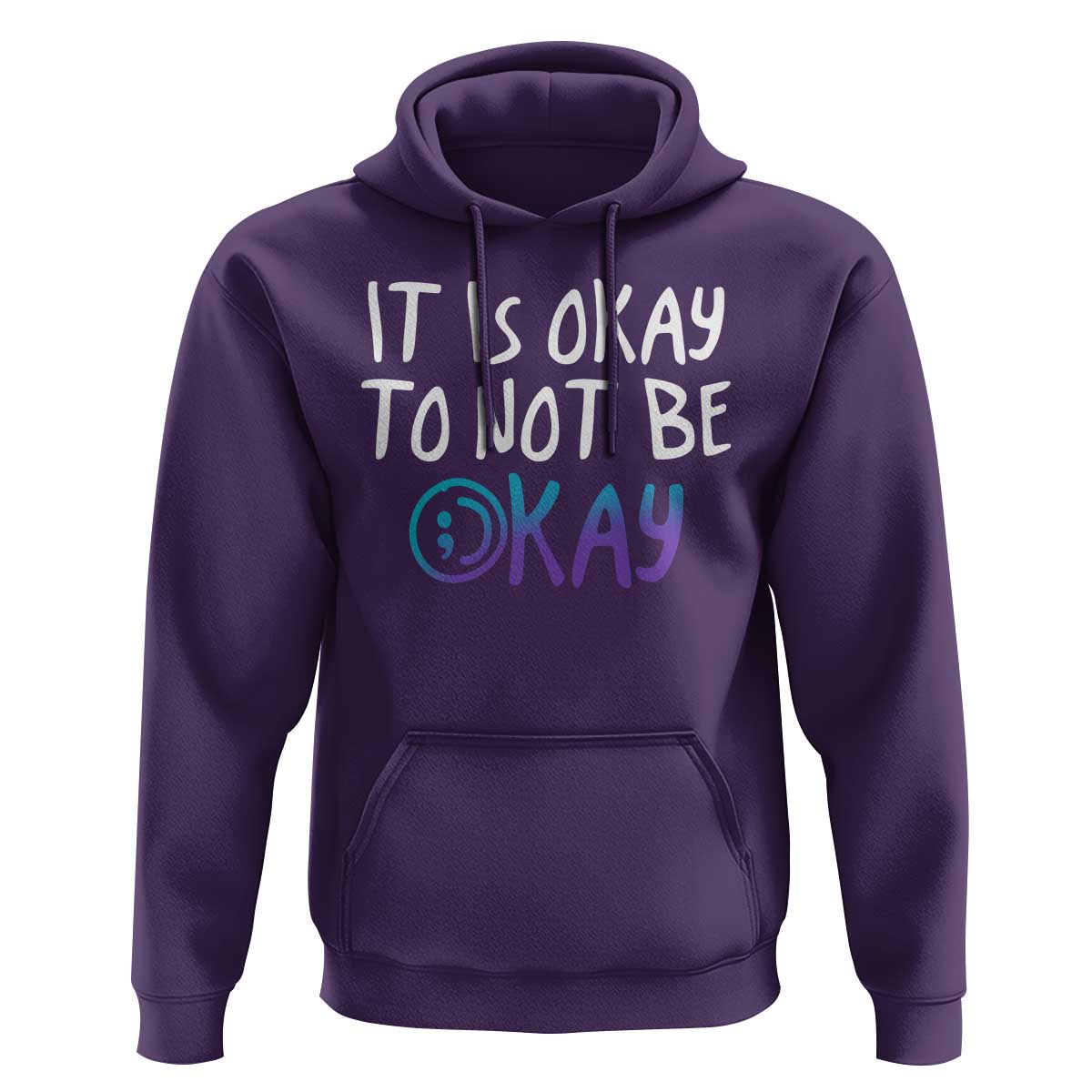 Suicide Prevention It's Okay To Not Be Okay Hoodie - Wonder Print Shop
