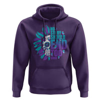 Suicide Prevention Hoodie No Story Should End Too Soon Skul Sunflower - Wonder Print Shop