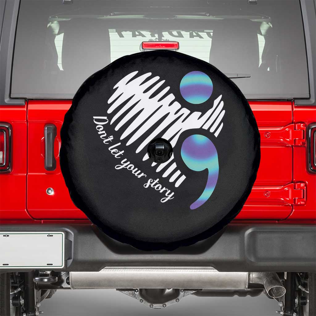 Suicide Prevention Spare Tire Cover Don't Let Your Story End