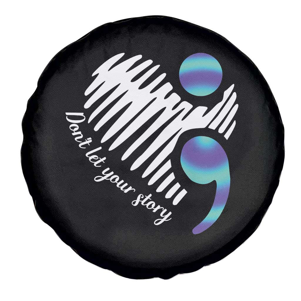 Suicide Prevention Spare Tire Cover Don't Let Your Story End