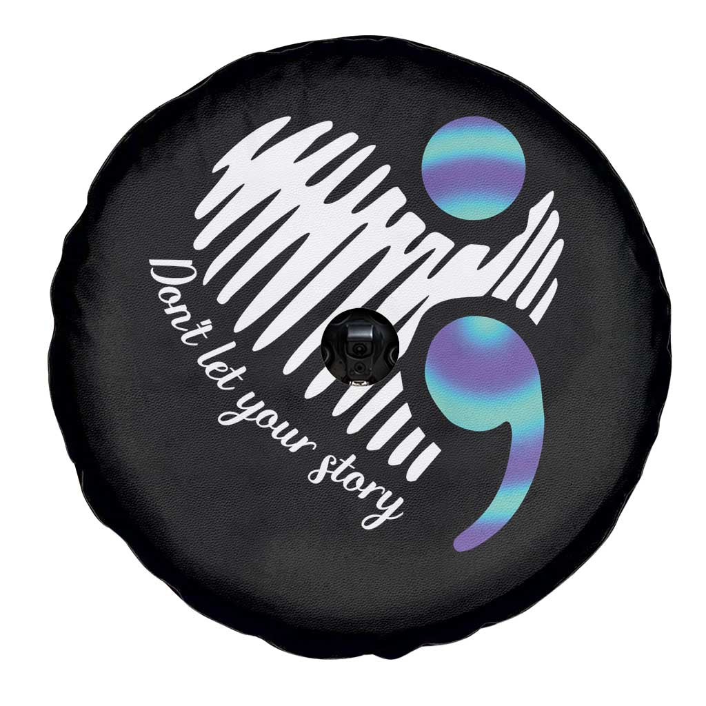 Suicide Prevention Spare Tire Cover Don't Let Your Story End