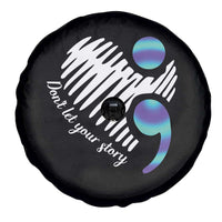 Suicide Prevention Spare Tire Cover Don't Let Your Story End