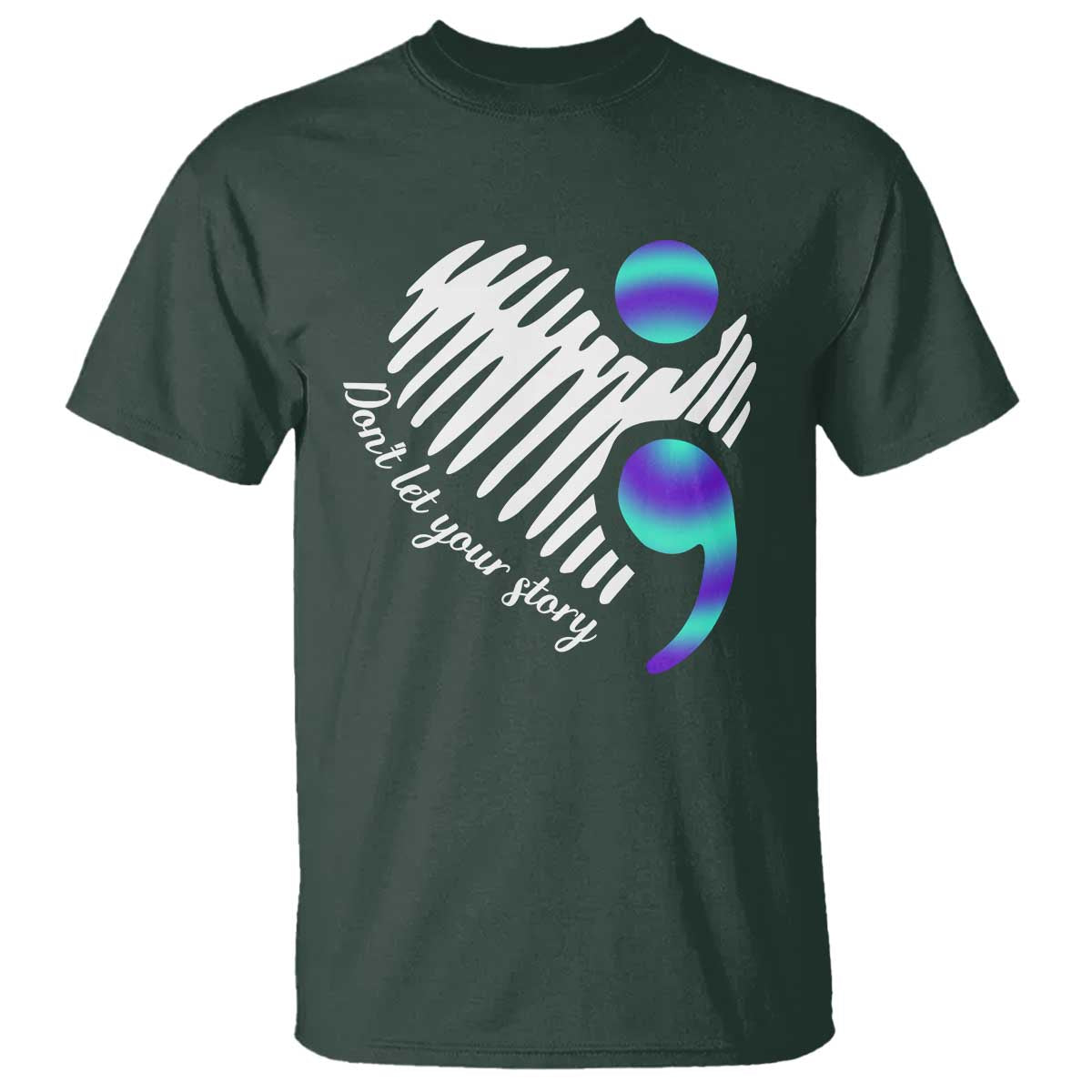 Suicide Prevention T Shirt Don't Let Your Story End