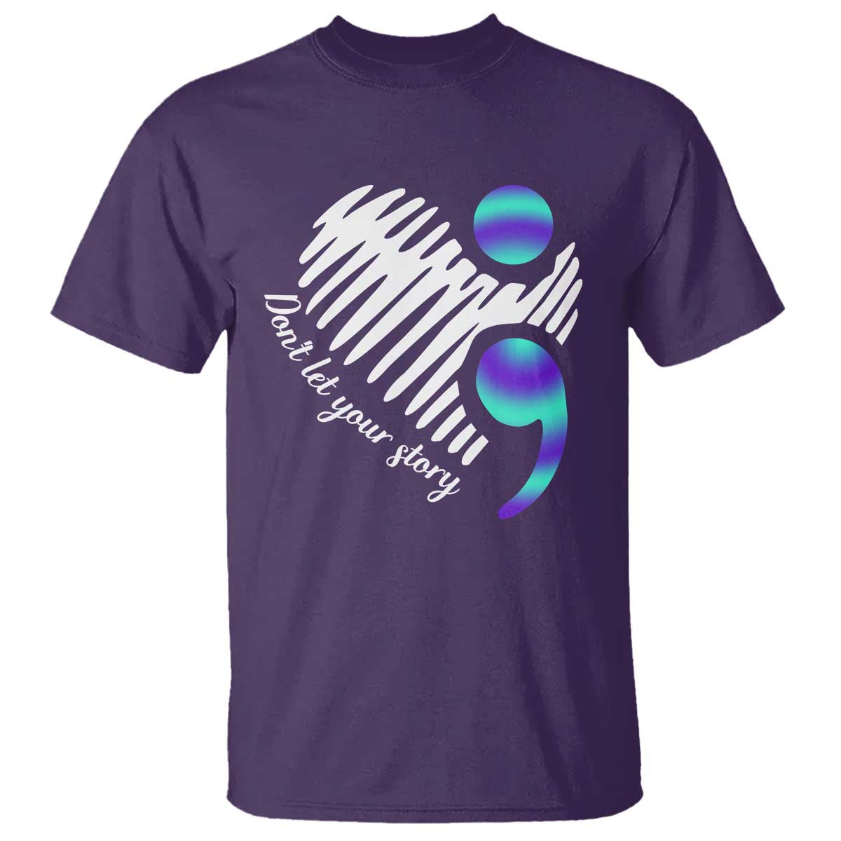 Suicide Prevention T Shirt Don't Let Your Story End